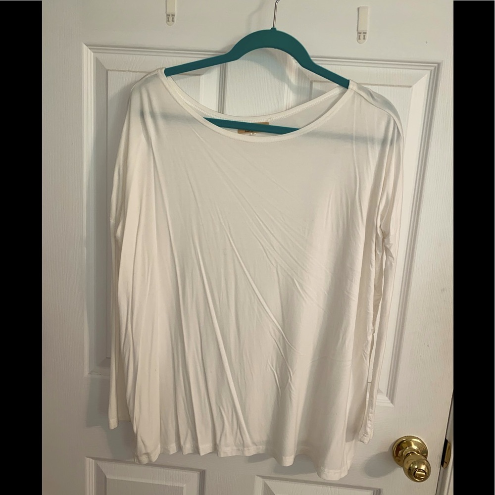 White Piko Top